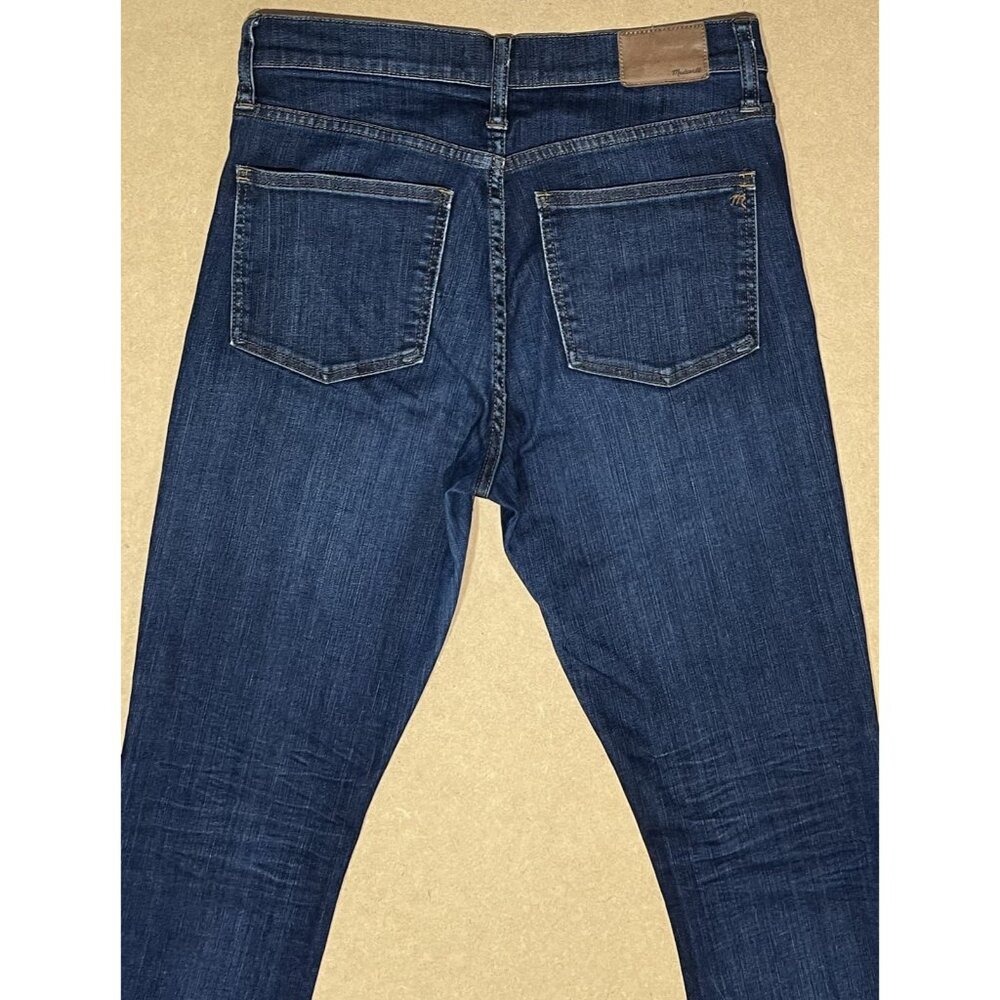 madewell Women’s Jeans Size 28 cali demi boot Mid Rise Blue Zipper Stretch - Picture 15 of 15